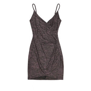 BCX Women Body Con Mini Dress Pink Black Sparkle Stretch Eras Tour Swift SZ M